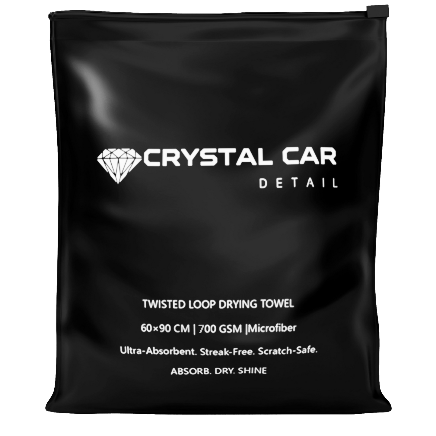 CrystalCar Ултра абсорбираща микрофибърна кърпа – 700 GSM 60*90 cm