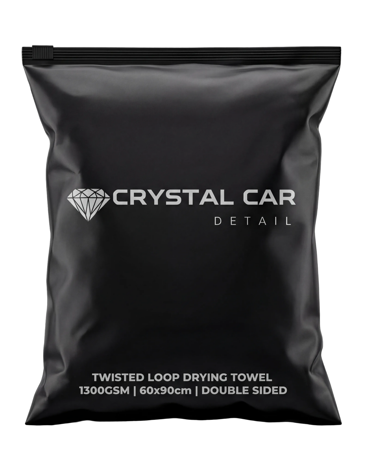 CrystalCar Ултра абсорбираща микрофибърна кърпа – 1300 GSM 60*90 cm без ръбове