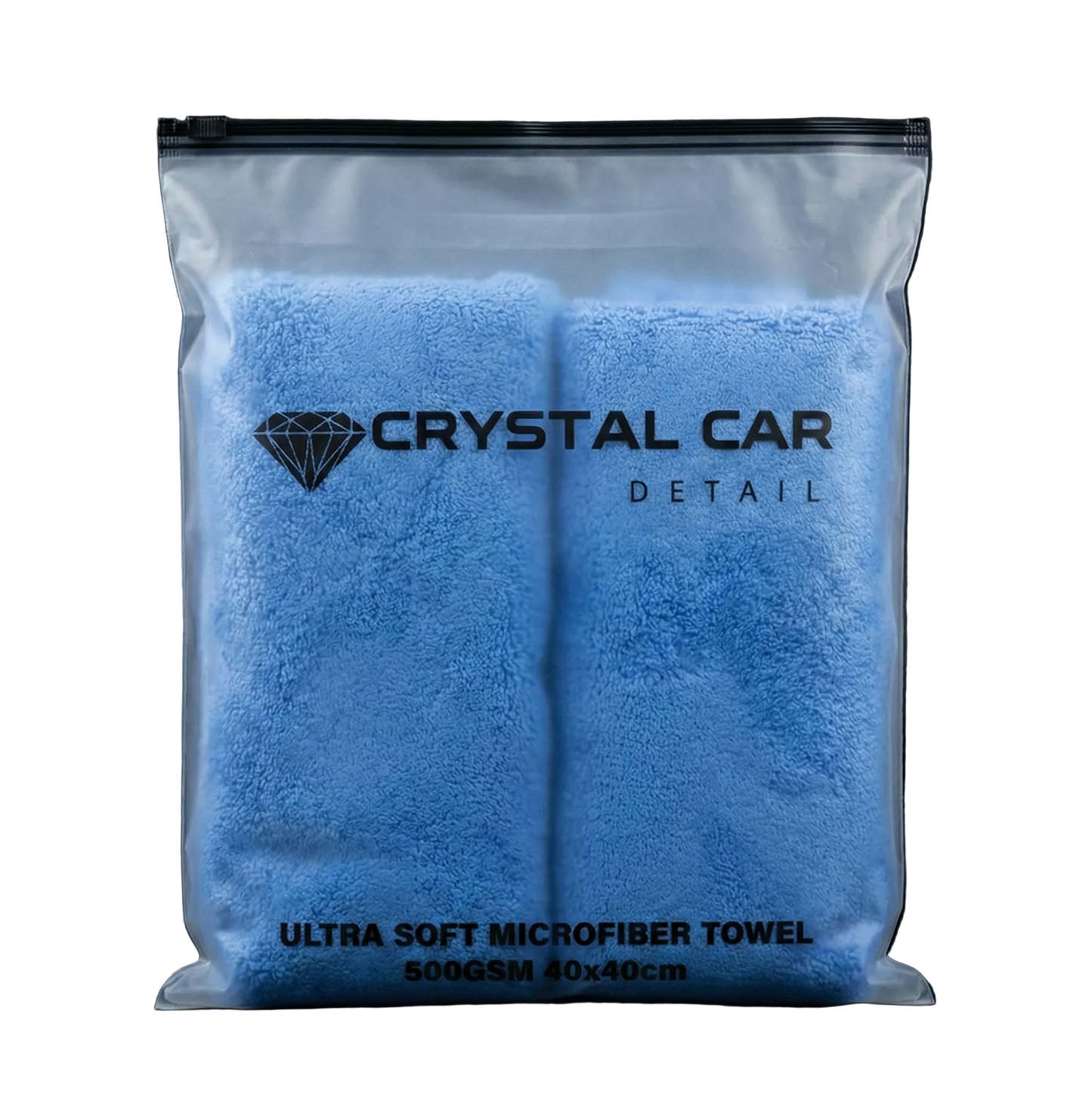 CrystalCar Detail | Ultra Soft Микрофибърна Кърпа 40×40 см X2  – 500 GSM