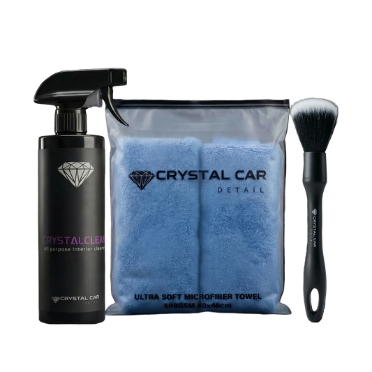 CrystalCar Detail | Interior Clean Set – Комплект за почистване на интериор