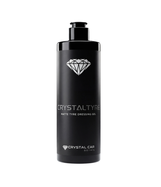CRYSTALTYRE 500ml - Гел за Гуми – Мат Финиш и Дълбок Черен Ефект