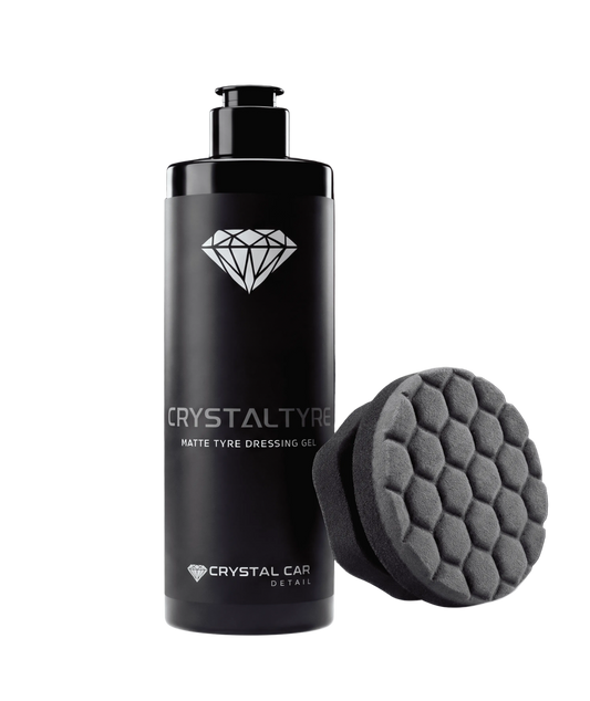 CRYSTALTYRE MATTE PACK – Гел за гуми + Апликатор