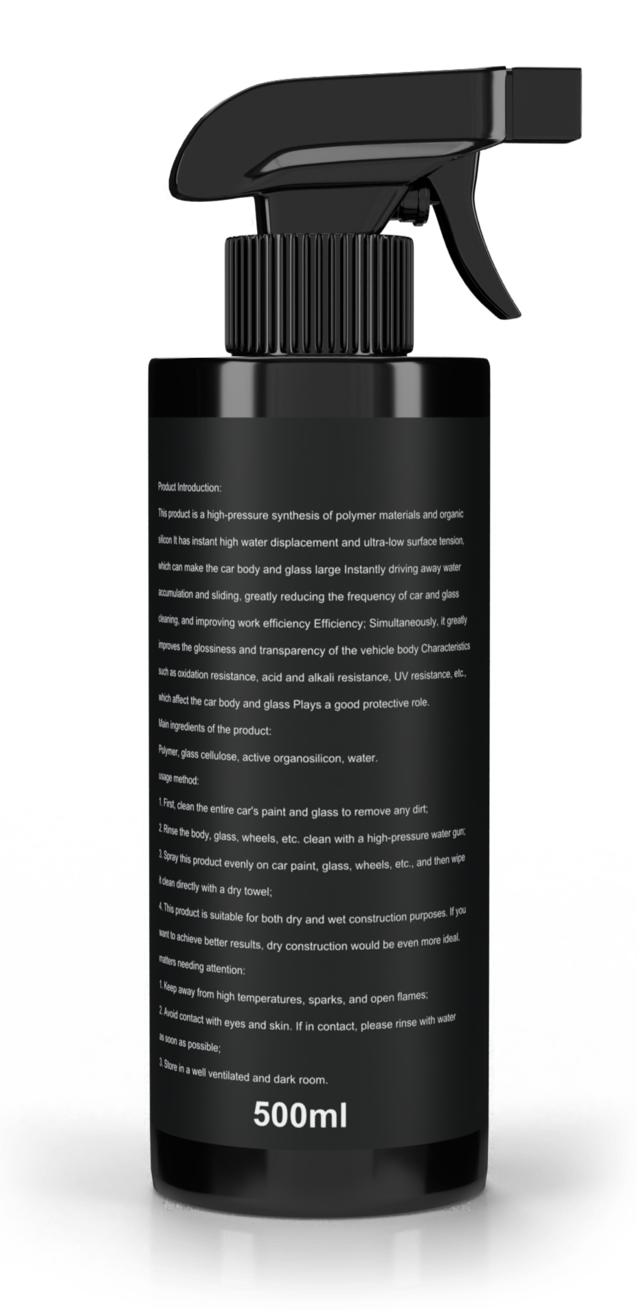 CrystalCoat 500ml – Керамичен спрей | защита и блясък в една стъпка