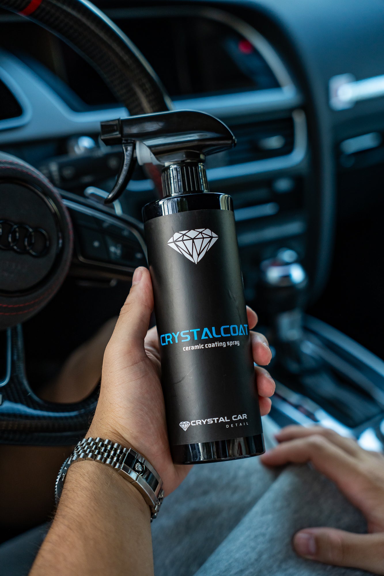 CrystalCoat 500ml – Керамичен спрей | защита и блясък в една стъпка
