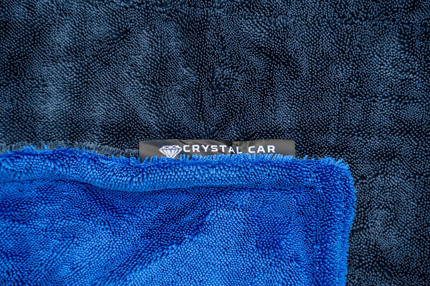 CrystalCar Ултра абсорбираща микрофибърна кърпа – 1300 GSM, 40×60 cm, без ръбове
