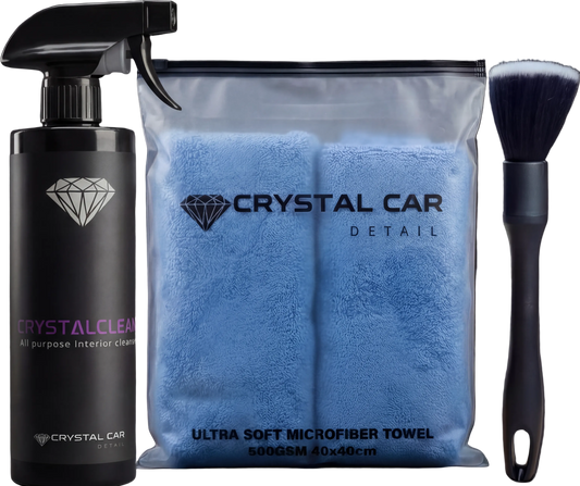 CrystalCar | Interior Clean Set – Комплект за почистване на интериор